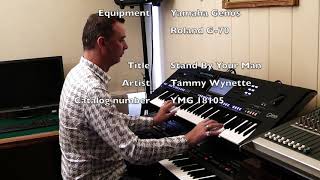 Tammy Wynette Stand by Your Man Yamaha Genos Roland G70 by Rico [upl. by Dyson]