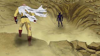 Saitama vs BLAST fan animation one punch man [upl. by Nevetse856]