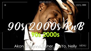 Best of RampB Classics 90s amp 2000s  Old School RampB Music Ever 🎶 Akon Rihanna Usher Ne Yo Nelly [upl. by Ecnerewal]