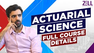 Actuarial Science Full Course Details  Curriculum Skills Exams and Careers ZellEducation [upl. by Rebm]