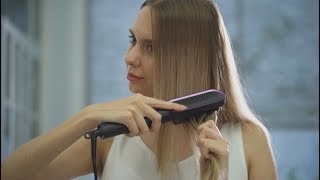 TYMO  Hair Straightener Comb  Straightening your hair in few mins [upl. by Rossi905]