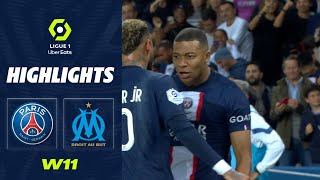 PARIS SAINTGERMAIN  OLYMPIQUE DE MARSEILLE 1  0  Highlights  PSG  OM  20222023 [upl. by Azrim]