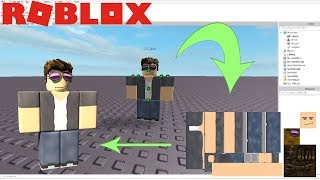 Roblox Tutorial  Download Character Skins and Models [upl. by Eniawtna93]