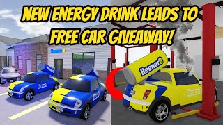 Greenville Wisc Roblox l NEW Energy Drink Store  Free CAR GIVEAWAY Update Roleplay [upl. by Akemehs]