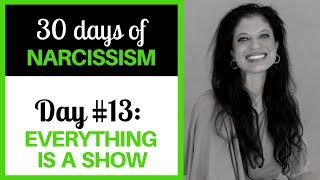 For the narcissist everything is a show 30 DAYS OF NARCISSISM  Dr Ramani Durvasula [upl. by Prospero527]