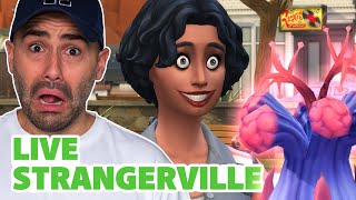 I have to kill MOTHER 😭The Sims 4 Strangerville LIVE playthrough Day 2 👾 [upl. by Arriat]