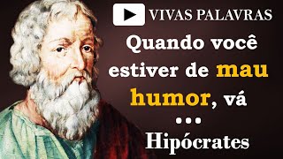 As Melhores Frases de Hipócrates o Pai da Medicina  Citações Frases e Aforismos [upl. by Royall]