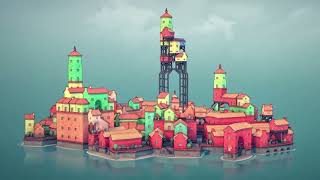 Townscaper  Gameplay Trailer Indie Game [upl. by Nahsez]