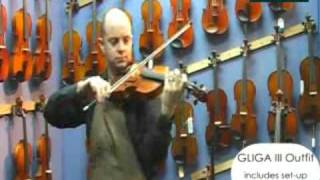 Violin REVIEW Beginner Violins Ragetti RV5 vs Gliga III  500  650 price range [upl. by Yenterb]