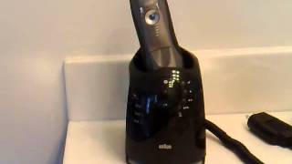 Braun 7 series shaver docking amp cleaning review [upl. by Ehr]