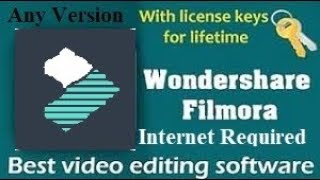 Wondershare Filmora Registration Code 2019   Internet Required   Miftah360Pro [upl. by Zeba810]