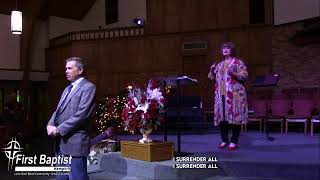 First Baptist Church Hemphill Tx Live Sunday Worship Service [upl. by Ulla808]