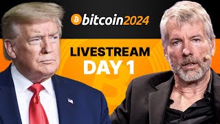 The Bitcoin 2024 Conference Livestream  GA Day 1 [upl. by Manny]