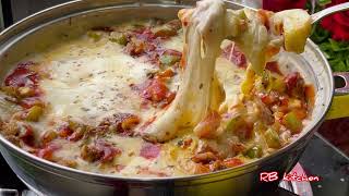 প্যানে তৈরি বেক্ড পাস্তা  Baked Pasta without Oven  Pan Baked Pasta no Oven Recipe Pasta Recipe [upl. by Areit827]