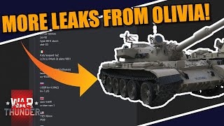 War Thunder  OLIVIAs LEAKS MORE TANKS for China and other NATIONS [upl. by Raviv]