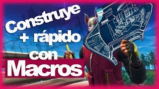 Fortnite  CONSTRUIR RÁPIDO con MACROS  1 [upl. by Newlin]