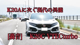 civic typeR FK8 VTEC集 7連発 ﾝﾊﾞｧｱｱｱ [upl. by Ocirne]