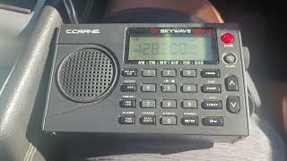 C Crane Skywave SSB2 Shortwave Air Band from Molokai Hawaii Airport [upl. by Aida]