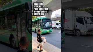 Ga Nyangka Naik Bus Ternyata Ibu Sendiri Drivernya respect amazingfacts driverbus [upl. by Bendix46]