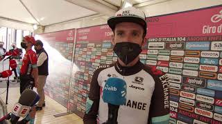 Simon Yates  Prerace Interview  Giro dItalia 2021 [upl. by Nadeau952]