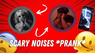 Scary Noises Prank Gone Wrong😭 [upl. by Teddman736]