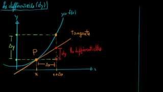La différentielle  partie 1 5 de 61 [upl. by Ahsiekar]