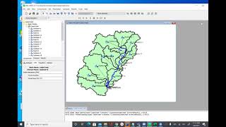 Hydrologic Modeling Using HECHMS 59  Assigning CN to subbasins [upl. by Yci788]