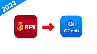 How to Transfer Money from BPI to Gcash 2023 [upl. by Nykal7]