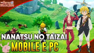 SAIU A PRIMEIRA GAMEPLAY REAL DO JOGO NANATSU NO TAIZAI MUNDO ABERTO  THE SEVEN DEADLY SINS ORIGIN [upl. by Enelyaj]