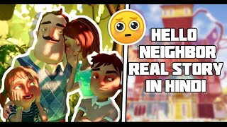 HELLO Neighbour GAME REAL LIFE STORY IN HINDI  FINESTLY [upl. by Wardlaw]