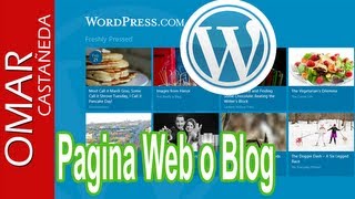 TUTORIAL DE WORDPRESS  COMO CREAR UNA PAGINA WEB O BLOG [upl. by Aicileb401]