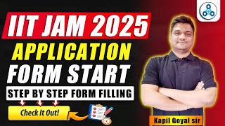 How to fill IIT JAM Application form 2025  iit jam form fill up 2025  iit jam latest update [upl. by Garek227]