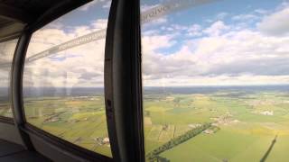 Walking around the TOP of the Arqiva Emley Moor TV mast [upl. by Ravert]