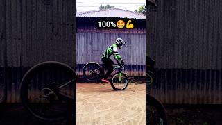 Cycle 1🤢 to 100🤩💪 Rolling Stoppie shorts cycle stunt [upl. by Brett]