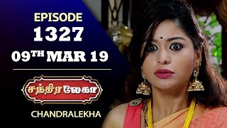 CHANDRALEKHA Serial  Episode 1327  09th March 2019  Shwetha  Dhanush  Nagasri Saregama TVShows [upl. by Holden294]