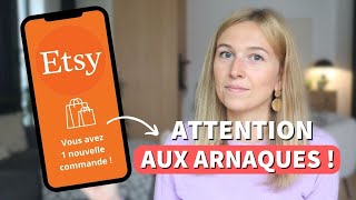 Attention à ces arnaques sur Etsy [upl. by Hardi]