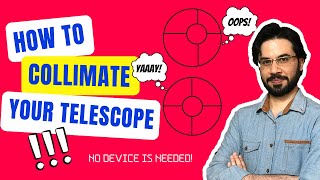 How To Collimate A Reflector Telescope [upl. by Nolitta]