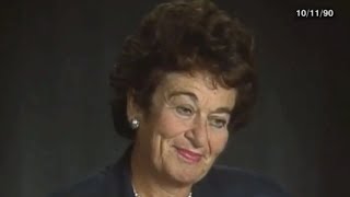 Unintentional ASMR Gerda Weissmann Klein Interview Excerpts Holocaust Survivor Camp Death March [upl. by Nnyltiak891]