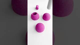 deep asmr very satisfying and relaxing video kinetic sand shorts [upl. by Marika]