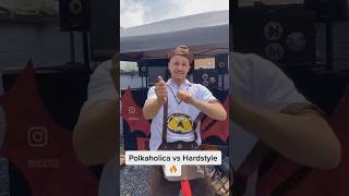 Polkaholica Hardstyle 🇵🇱🥴 festival summer hardstyle hu2dz hakken dancing party shorts viral [upl. by Hgielrac]