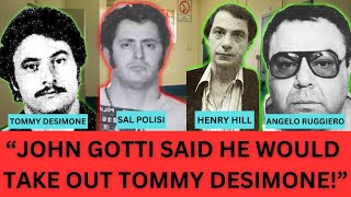 Sal Polisi On Being In Prison With Tommy DeSimone Angelo Ruggiero amp Henry Hill  John Gotti [upl. by Hemingway]