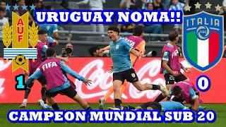 URUGUAY CAMPEON MUNDIAL SUB 20  Análisis [upl. by Dallon]