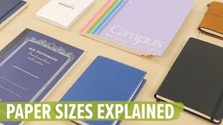 Paper Sizes Explained [upl. by Napra]