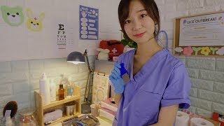 School Nurse Lice Check💙 ASMR [upl. by Ciro]