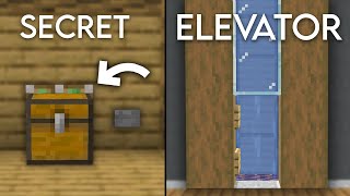 5 Simple Redstone Builds for Survival Minecraft Bedrock [upl. by Eyaj]