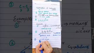 Nomenclature of Carboxylic acids Class 12 organic chemistry [upl. by Ecirtaeb]