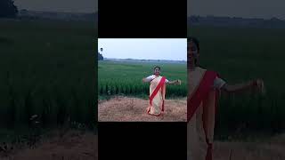 শুভ সপ্তমী 🙏🌼 Aji baje mono majhe  somchanda Bhattacharya song  dance dance dancetherapist [upl. by Arni869]