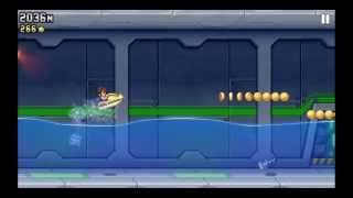 Jetpack Joyride for iPhone amp iPad Gameplay Footage [upl. by Valenza541]