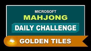 Microsoft Mahjong Daily Challenge October 12 2024  Golden Tiles  Hard [upl. by Gelhar]