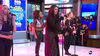 Little Mix  Little Me  Good Morning America 02042014 [upl. by Vizzone]